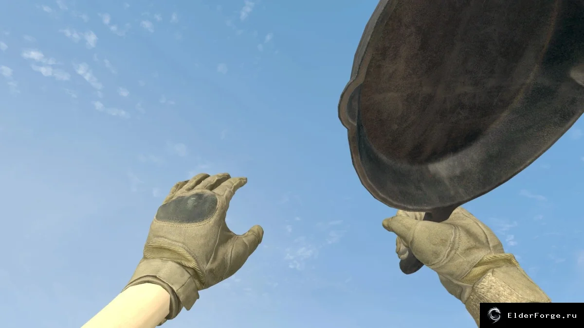 Обложка мода: Сковорода как оружие для Fallout: New Vegas