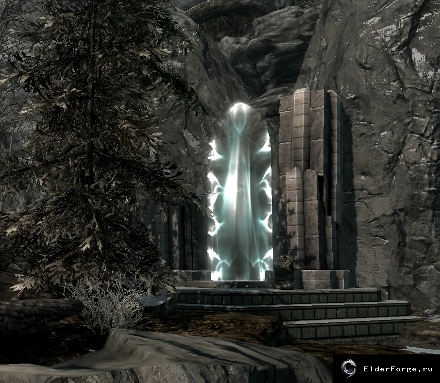 Обложка мода: Скрытое святилище — мрачный дом игрока для Skyrim LE