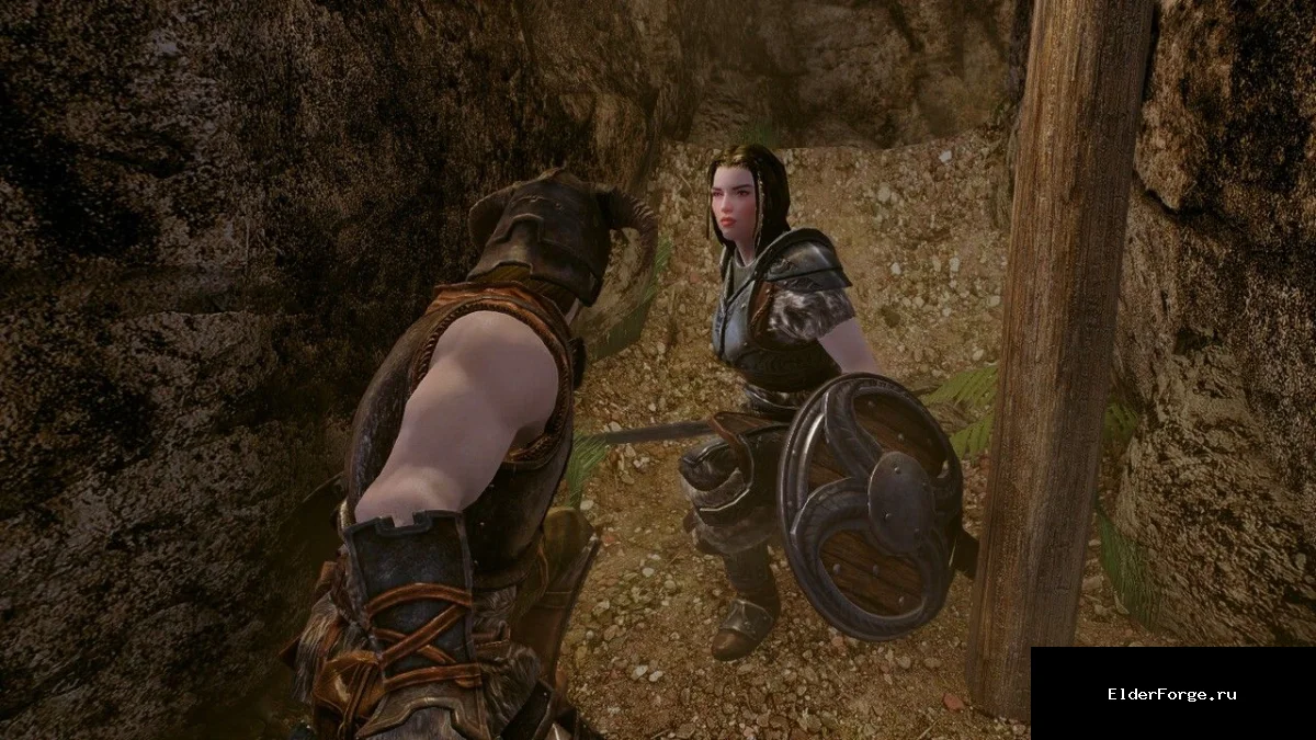 Обложка мода: Skyrim LE – Отключение коллизии спутников для беспрепятственного передвижения