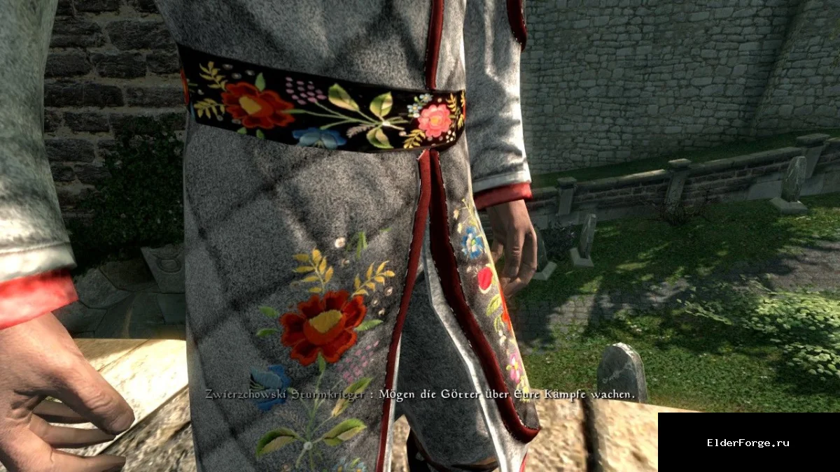 Обложка мода: Slavic Fine Clothes High Res – улучшенные текстуры богатой одежды для Skyrim LE