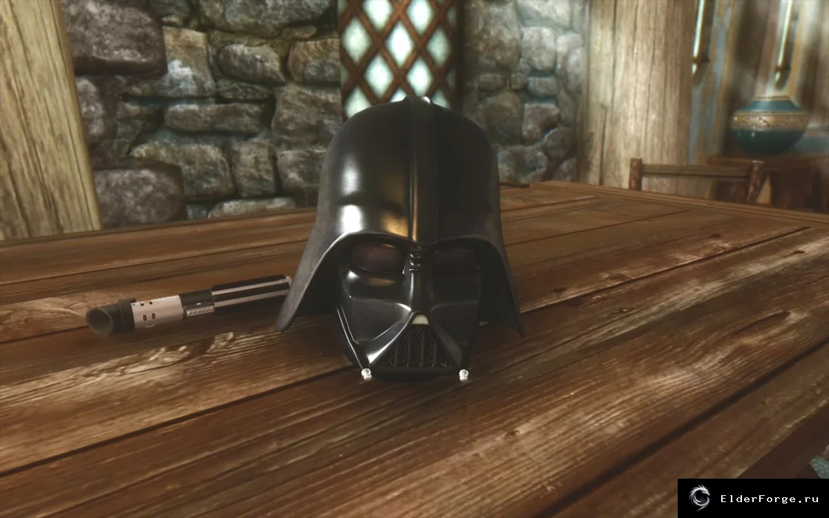 Обложка мода: Шлем Дарта Вейдера для Skyrim LE — Темный артефакт