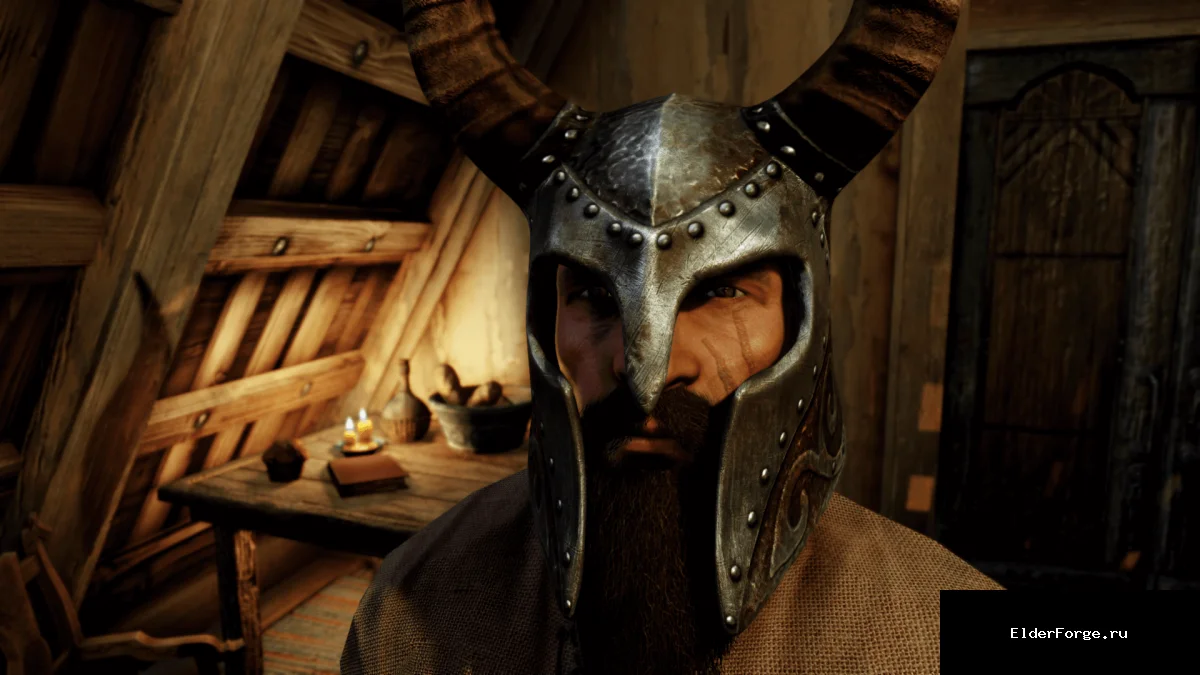 Обложка мода: Шлем Ингола – новые текстуры для Skyrim SE