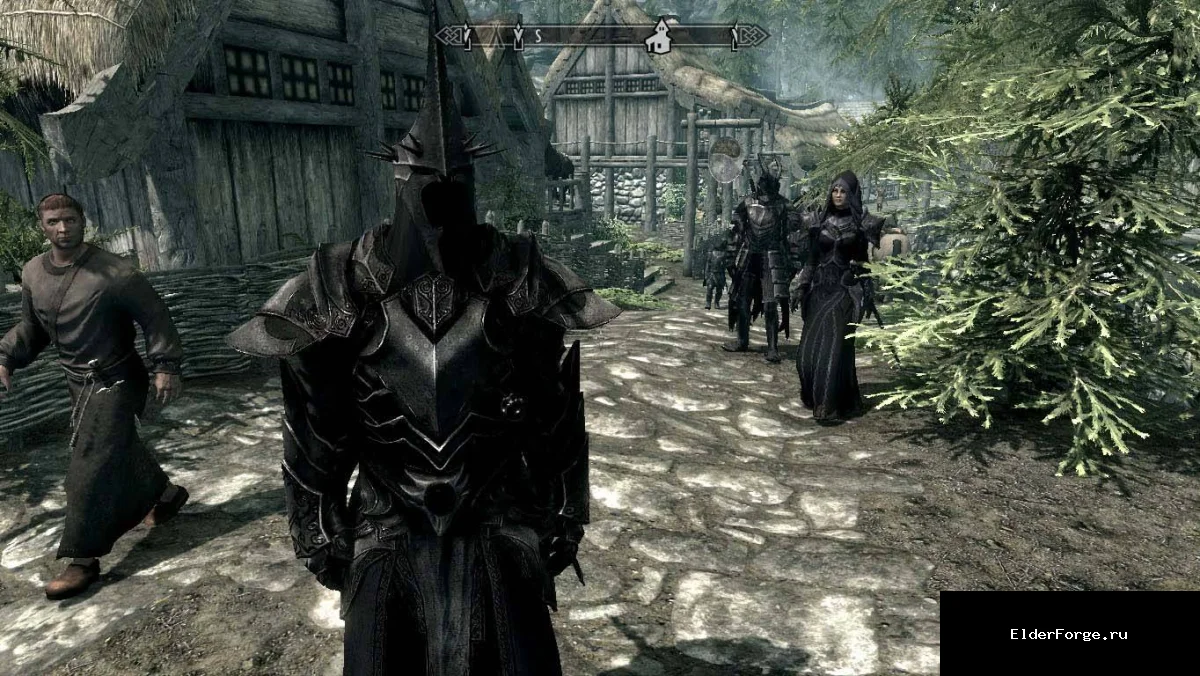 Обложка мода: Шлем Короля‑Чародея — уникальная броня для Skyrim Legendary Edition