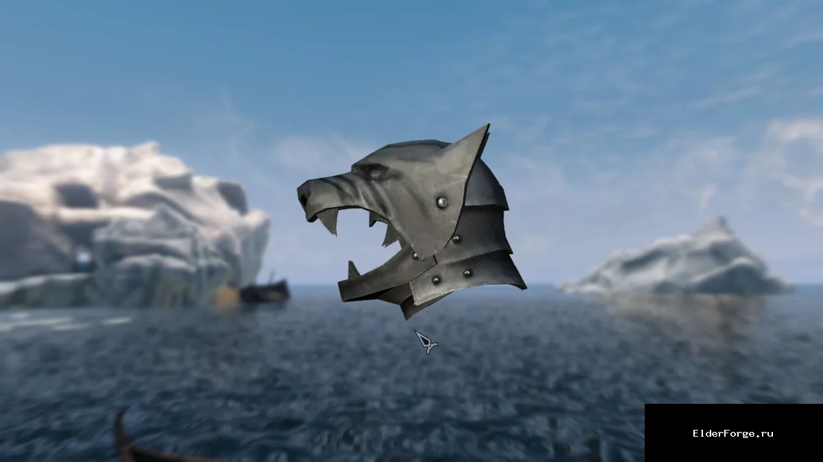 Обложка мода: Шлем Сандора Клигана для Skyrim LE – крафт в кузнице, стиль GOT