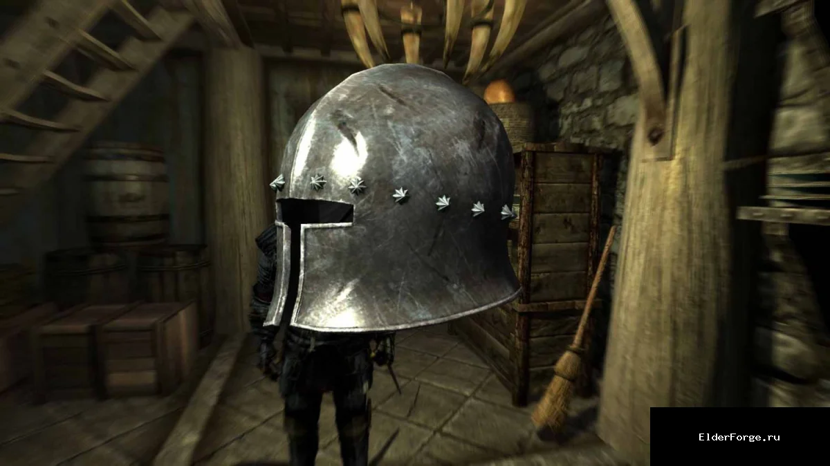 Обложка мода: Шлемы из Ведьмака 2 для Skyrim Legendary Edition – новые головные уборы
