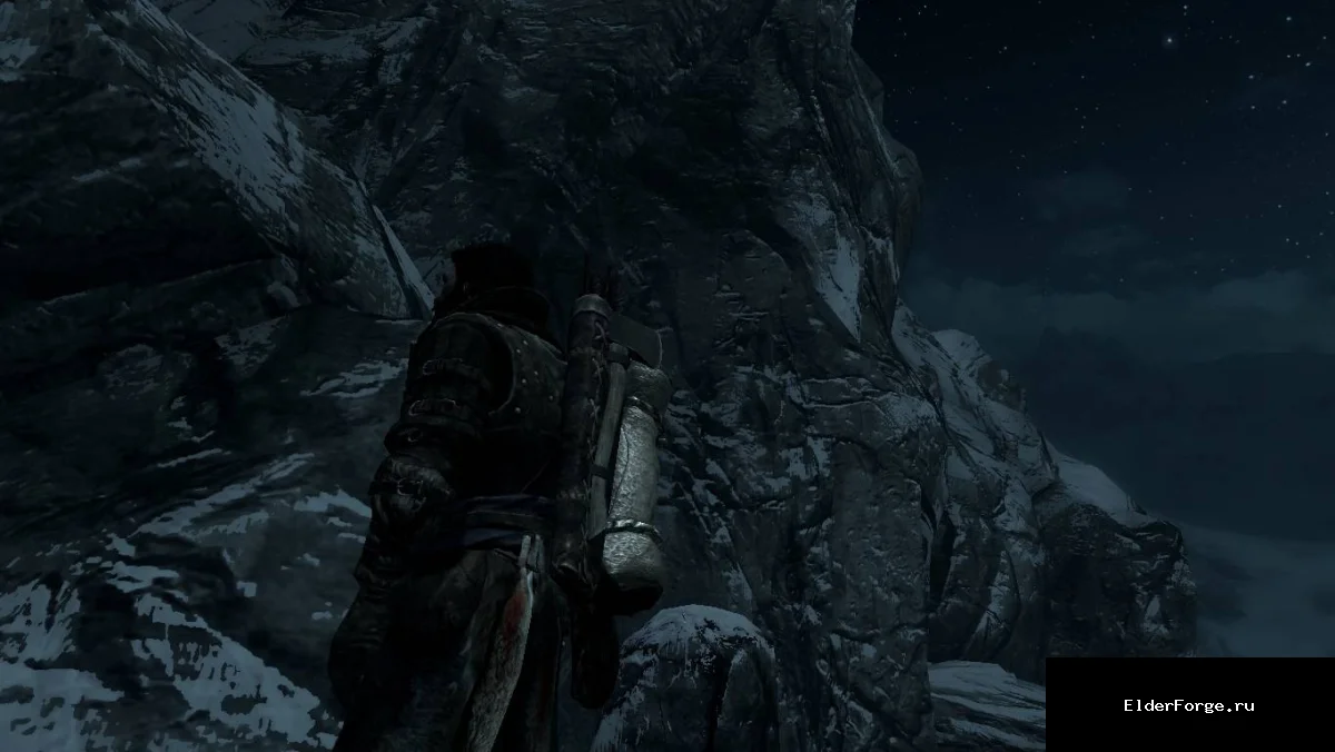 Обложка мода: Снаряжение охотника для Skyrim Legendary Edition – меч, нож и новый форт