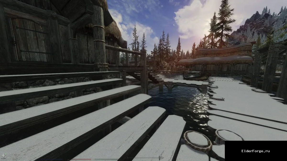 Обложка мода: Snow Shader Fix для Skyrim Legendary Edition – более реалистичный снег