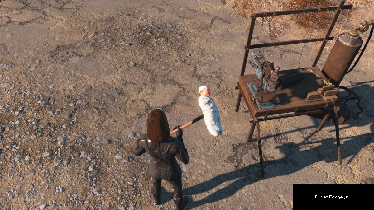 Обложка мода: Шон‑молот: странный модификатор для молота в Fallout 4