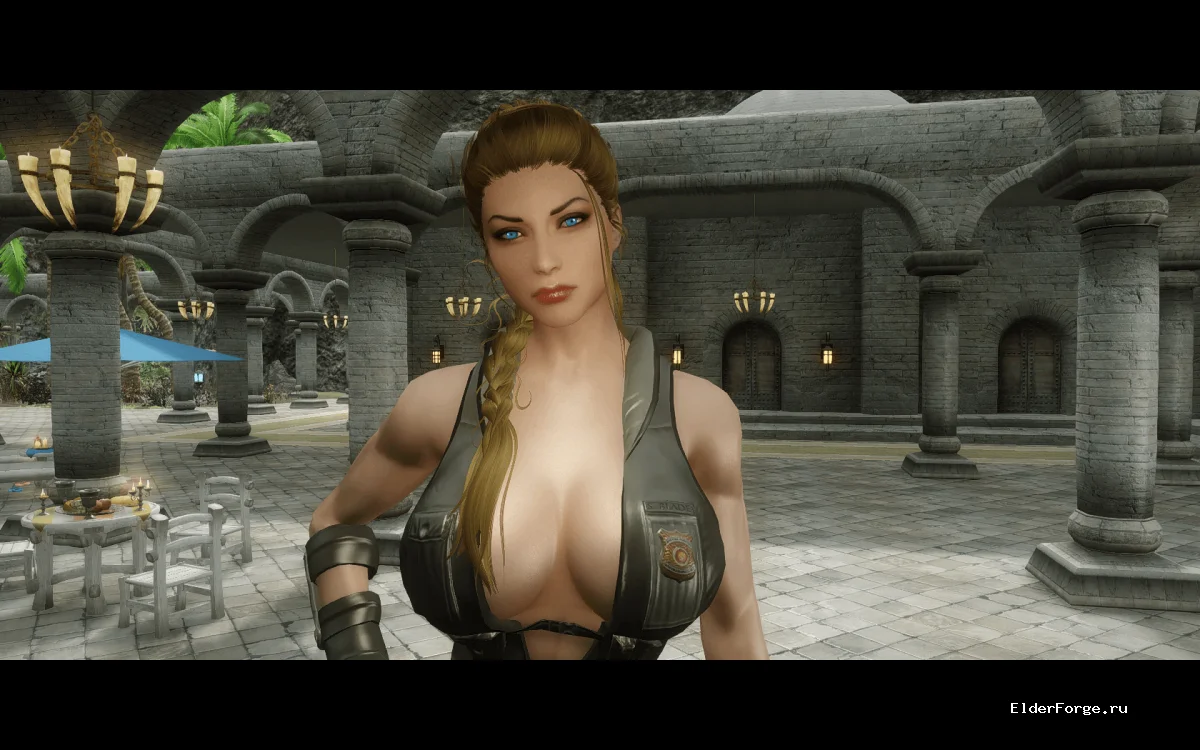 Обложка мода: Sonya Blade из Mortal Kombat в Skyrim Legendary Edition – новый компаньон