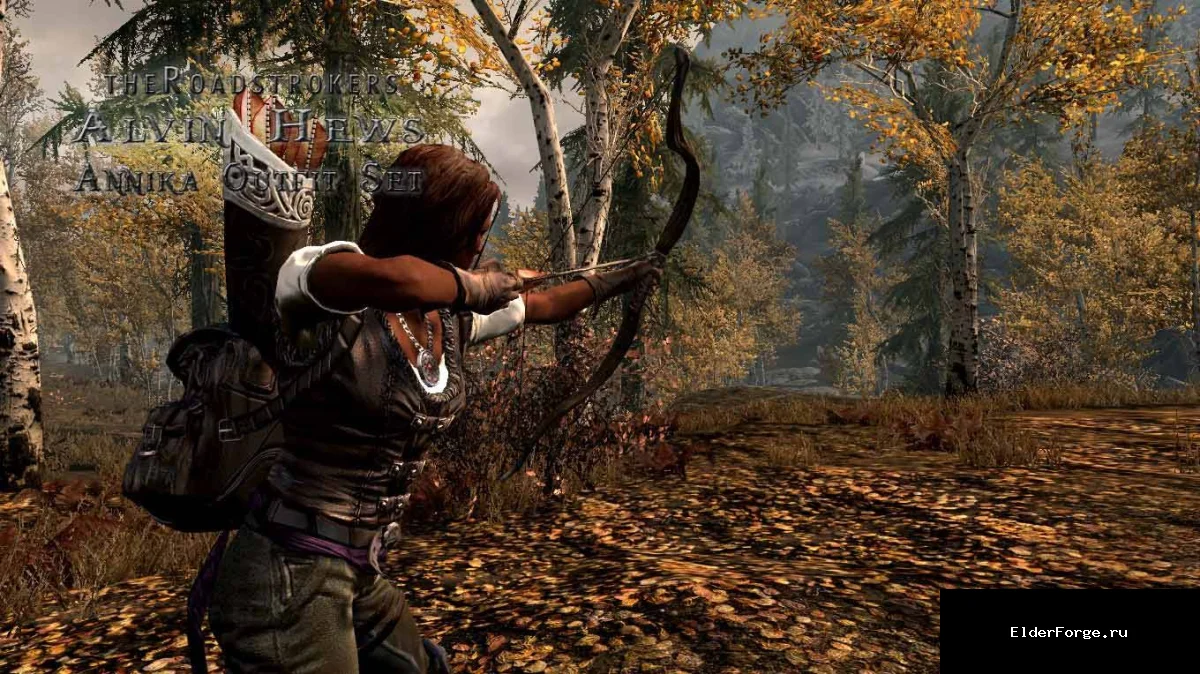 Обложка мода: Современная одежда для Skyrim LE – стильные наряды для женских персонажей