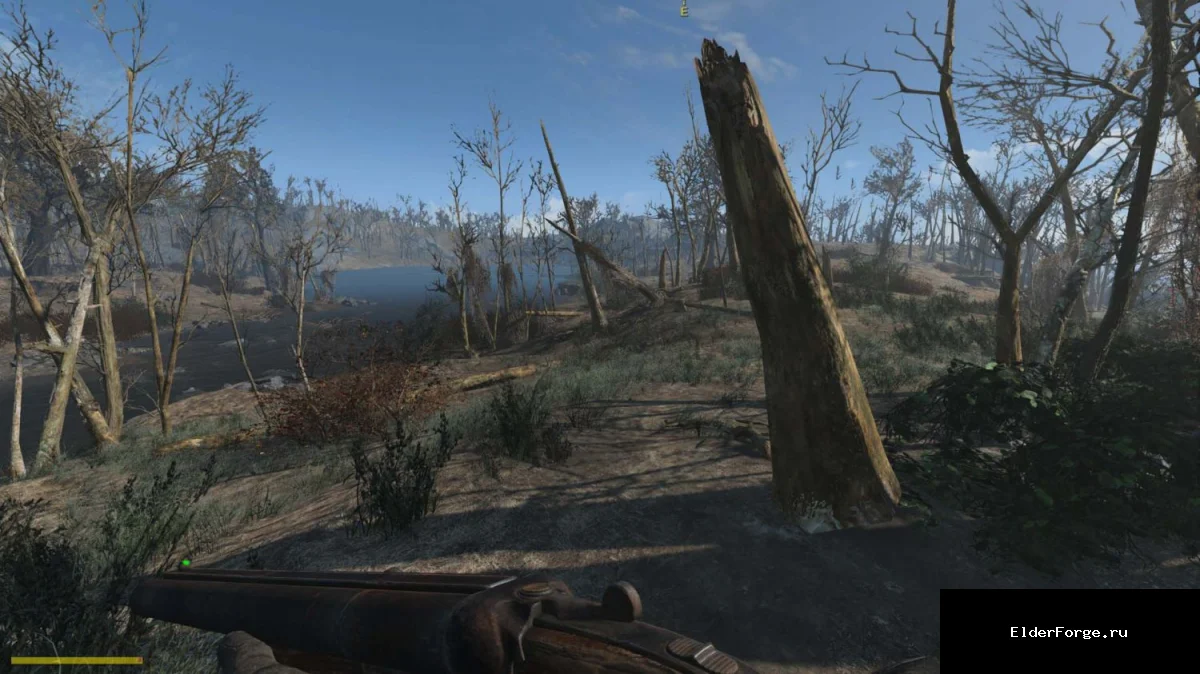 Обложка мода: Современный минималистичный интерфейс для Fallout 4