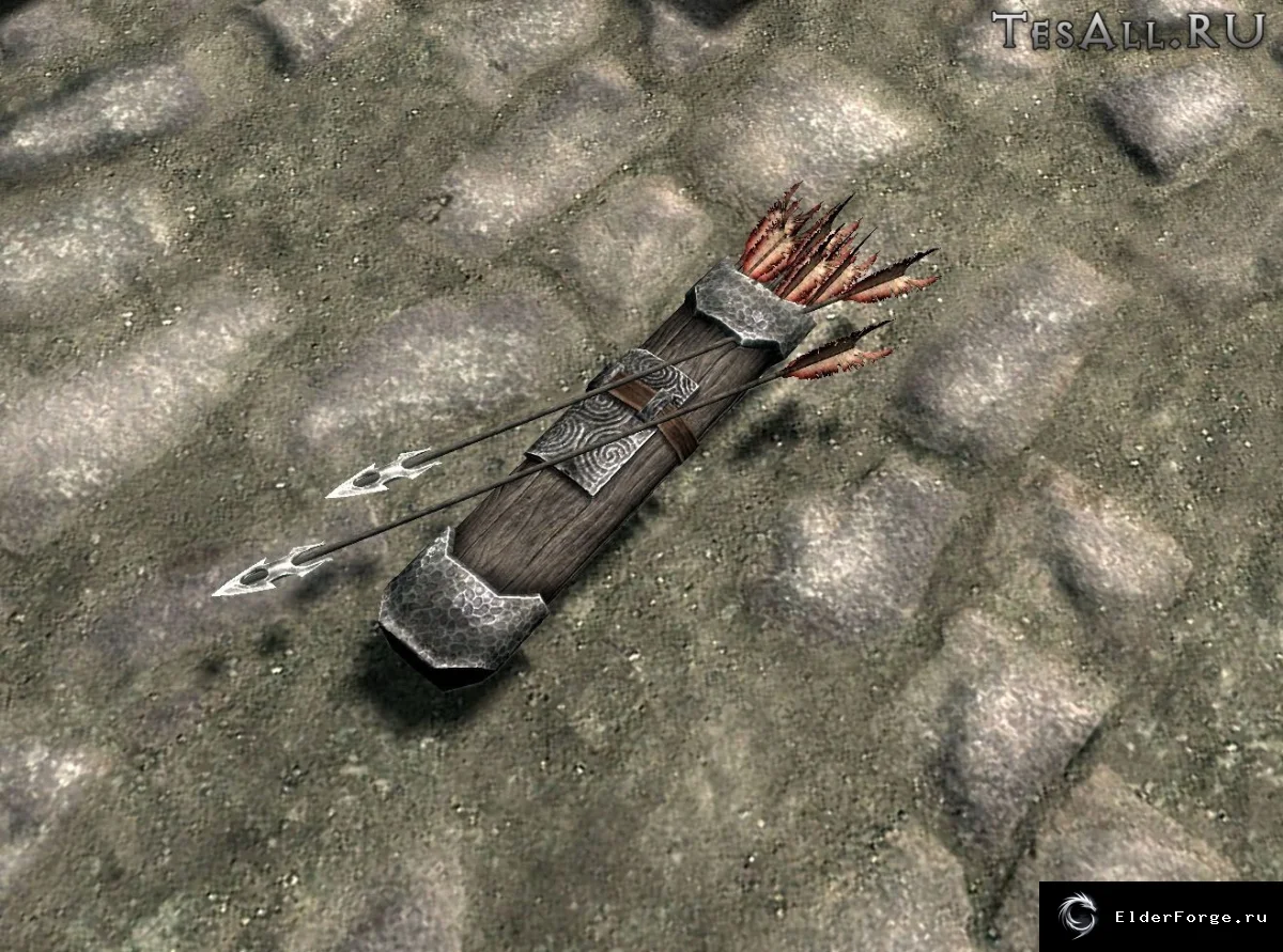 Обложка мода: Создание стрел в кузнице — Skyrim LE