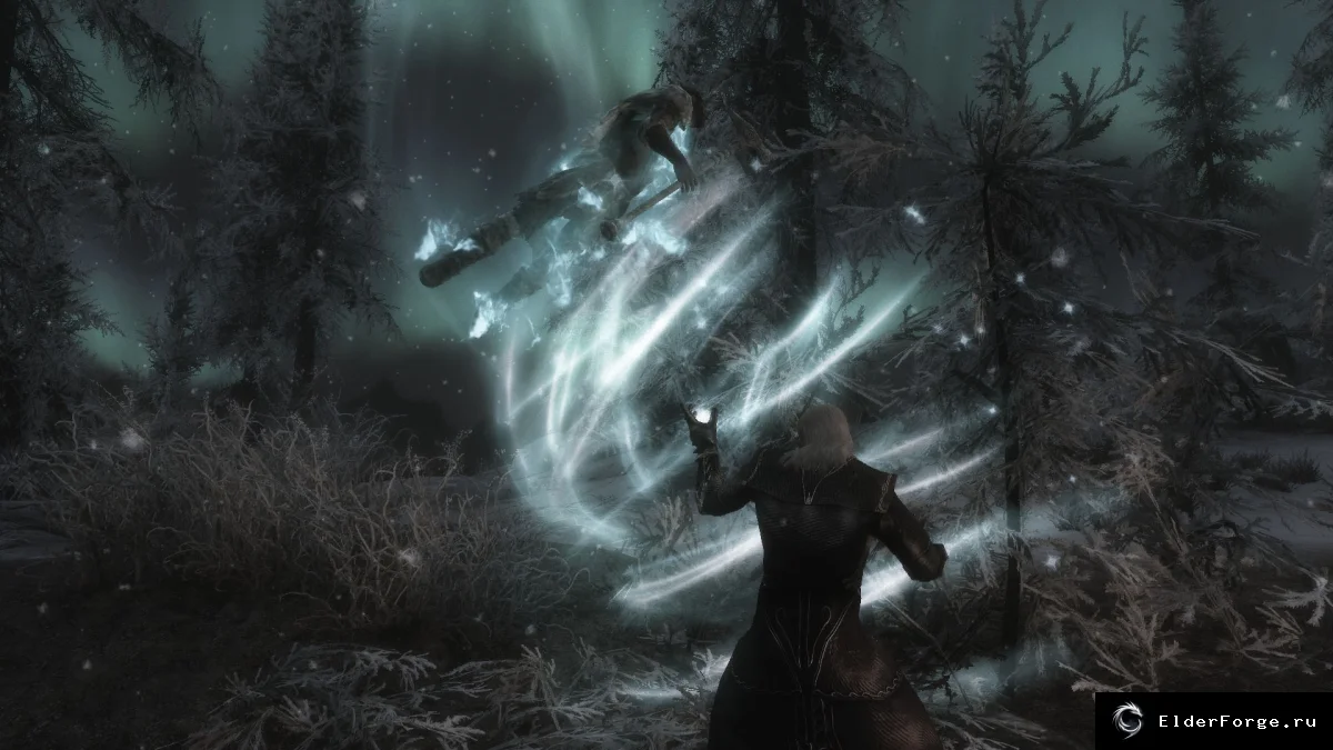 Обложка мода: Спектроэзия — магия Магне‑Ге для Skyrim Legendary Edition