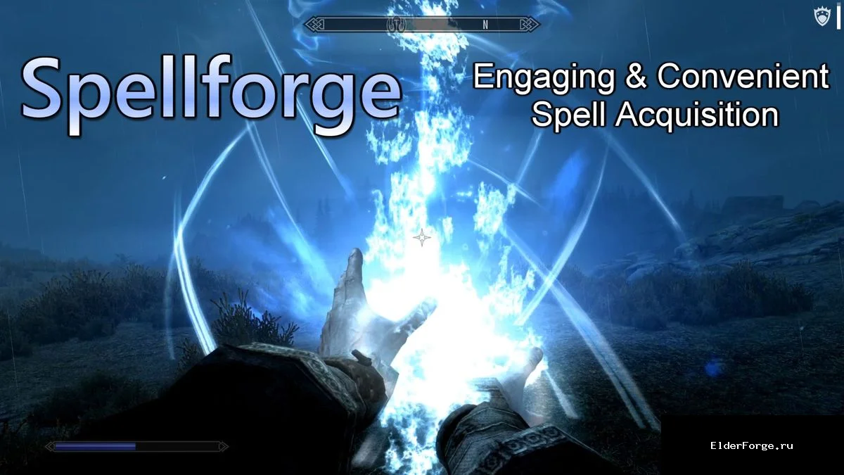 Обложка мода: Spellforge — Удобное создание и настройка заклинаний в Skyrim SE