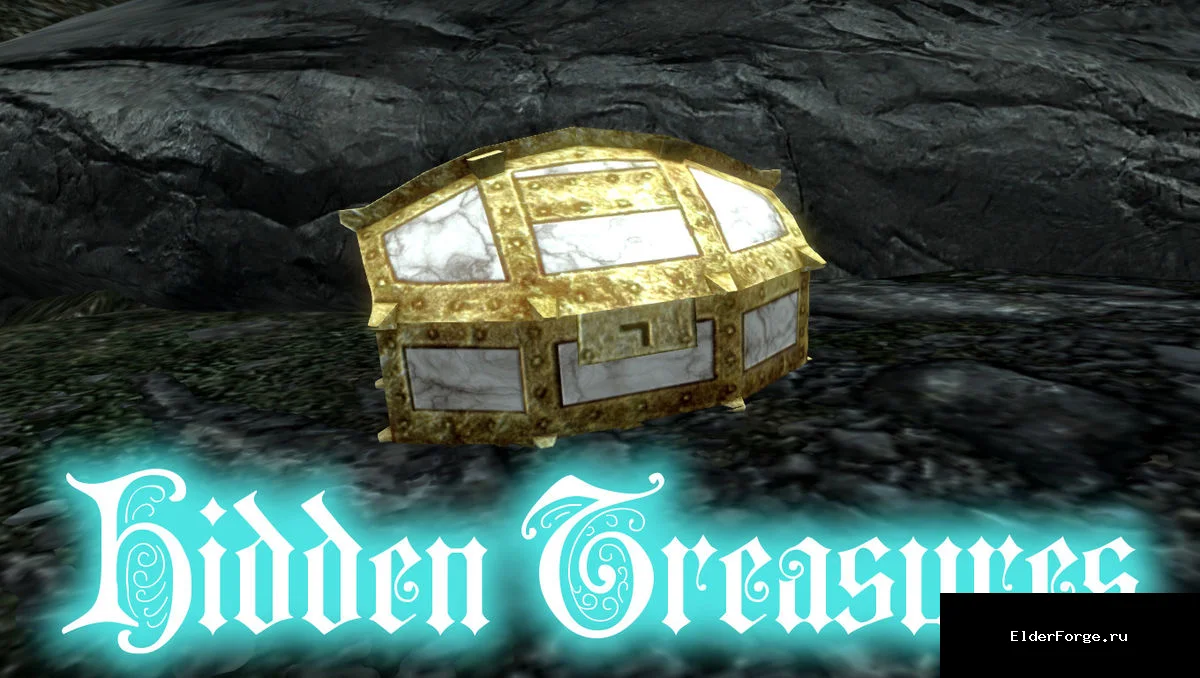 Обложка мода: Спрятанные сокровища — 200 уникальных сундуков для Skyrim SE‑AE