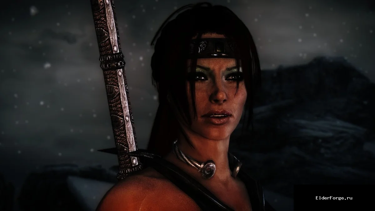 Обложка мода: Спутница Глория — имперская компаньонка с UUNP‑телом для Skyrim LE