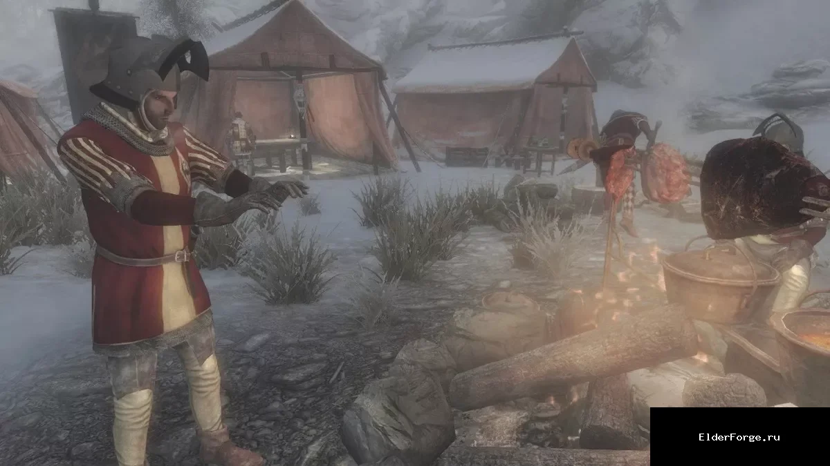 Обложка мода: Средневековая броня фракций для Skyrim SE – полное переосмысление экипировки