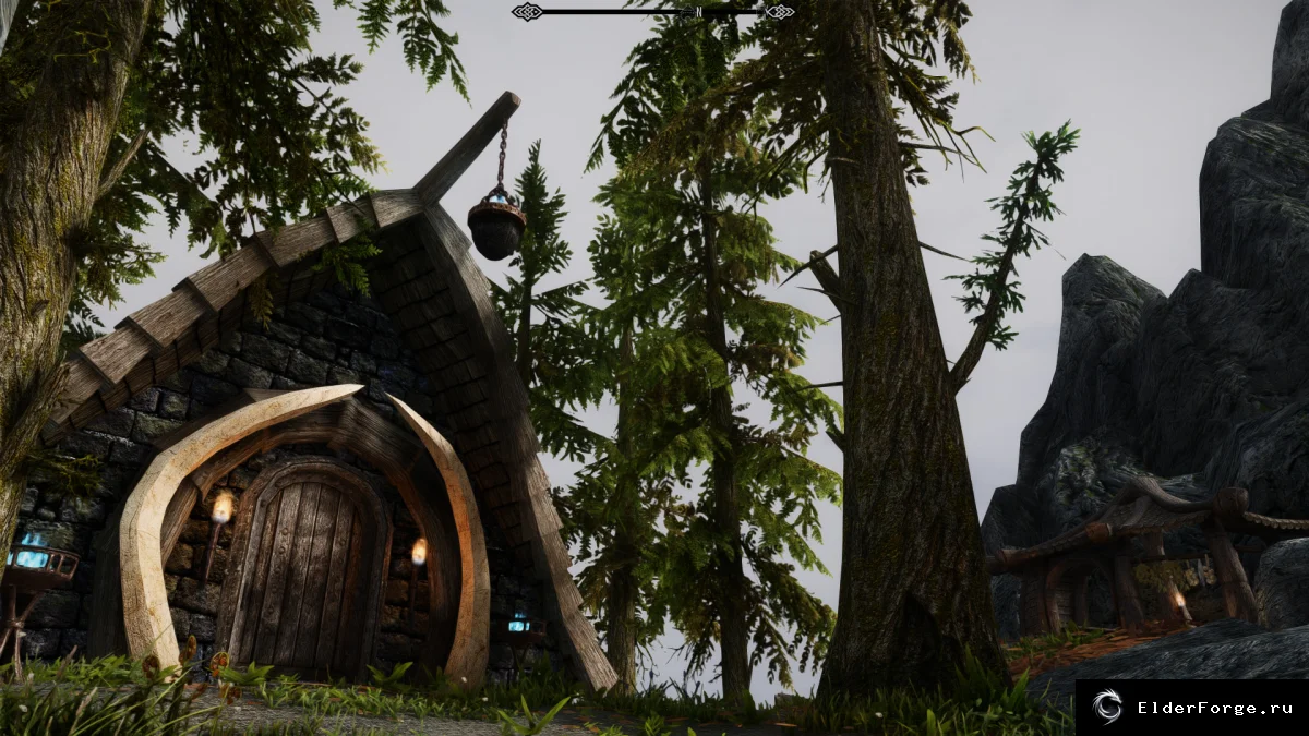 Обложка мода: Орочий вождь Вош Кразак — квестовая кампания Skyrim SE-AE