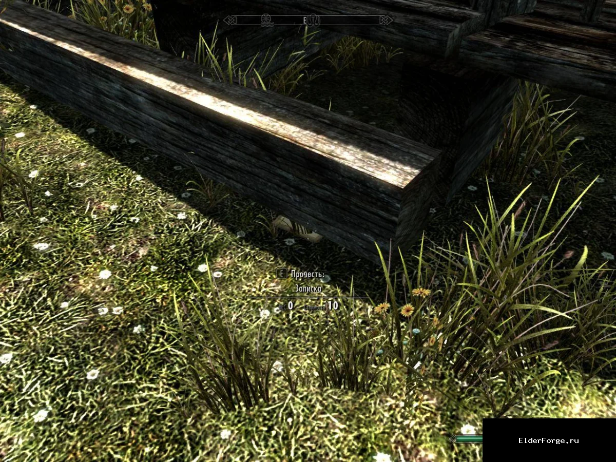 Обложка мода: Старый дом ведьмака – уединённый приют охотника в Skyrim LE
