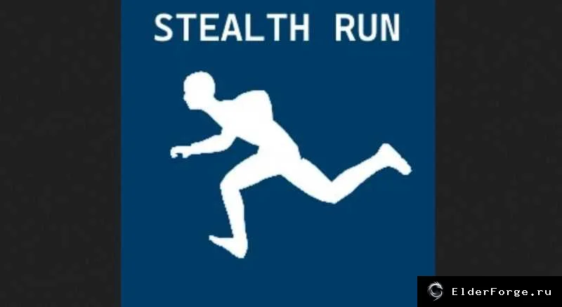 Обложка мода: Stealth Run — ускоренное передвижение при краде в Starfield