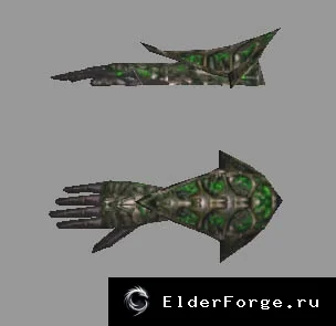 Обложка мода: Стеклянные рукавицы – уникальный броневой аксессуар для Morrowind