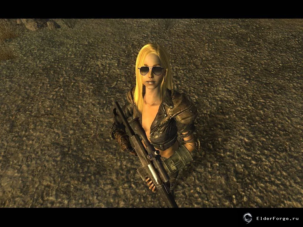 Обложка мода: Стильные очки авиатора для Fallout: New Vegas