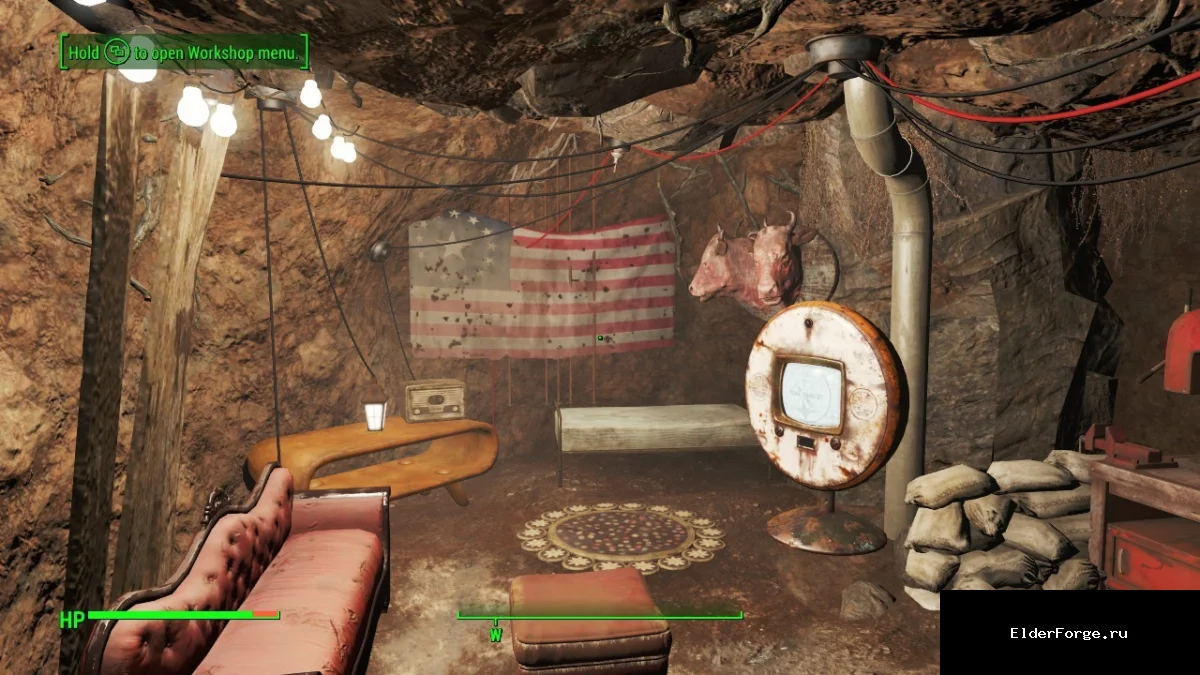 Обложка мода: Строительство подвала в Сэнкчуари для Fallout 4