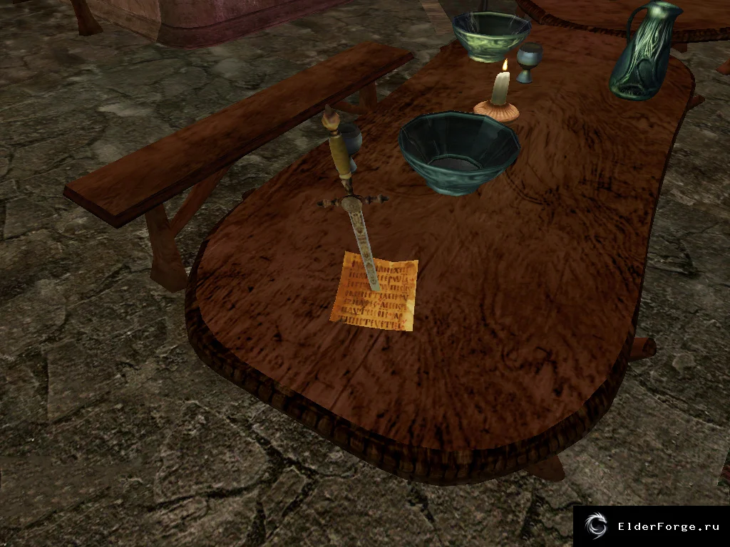 Обложка мода: Stronghold Dagger – новый кинжал из Стронгхолд для Morrowind