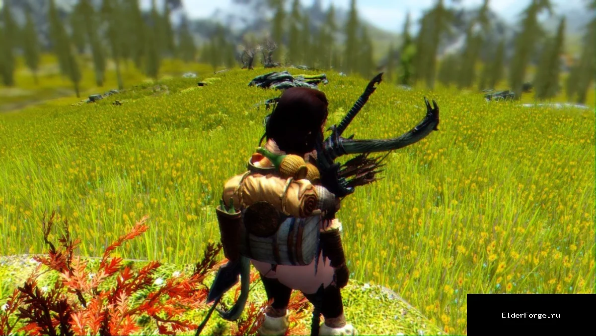 Обложка мода: Stupid Grass – Улучшенный реплейсер травы для Skyrim Legendary Edition