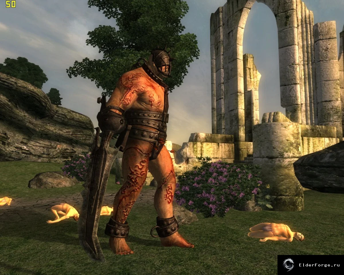 Обложка мода: Призыв стража Врат — Summon The Gatekeeper для Oblivion