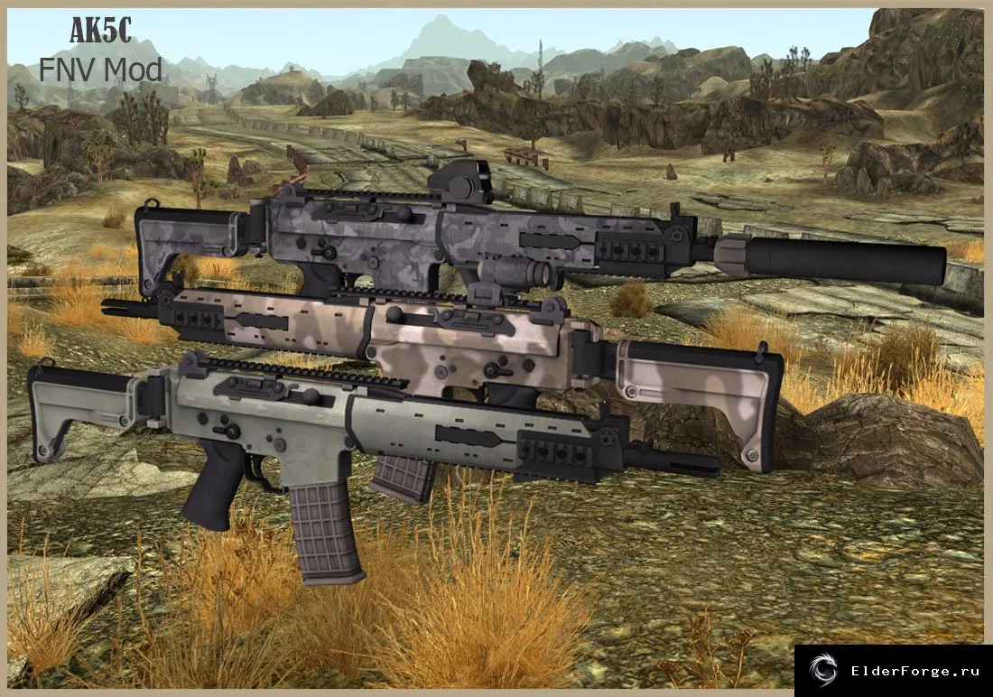 Обложка мода: Шведская винтовка BOFORS AK5C для FNV: автоматическое оружие в Новаке