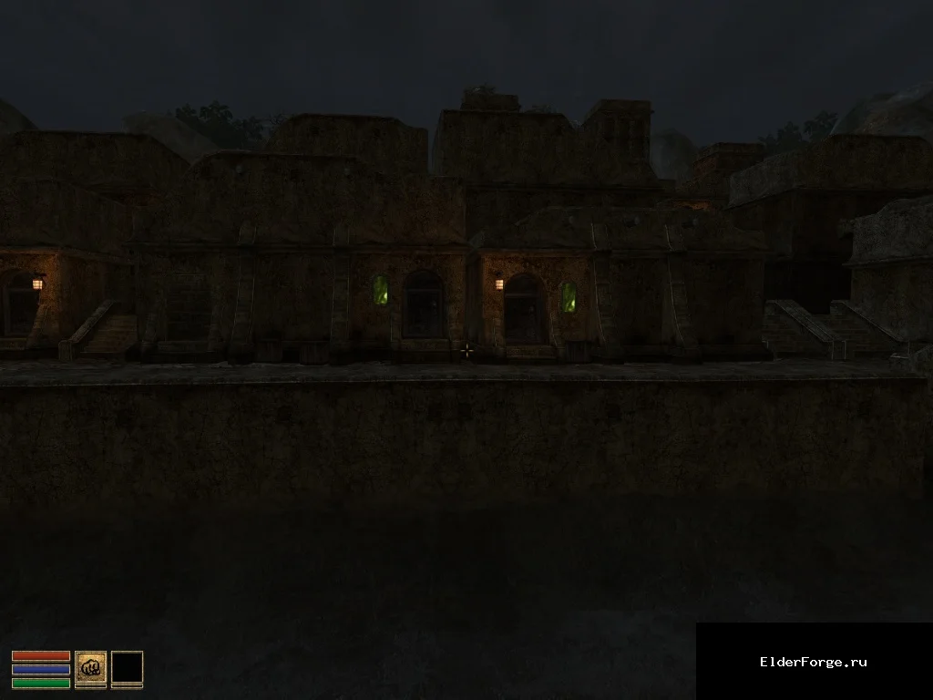Обложка мода: Светящиеся окна Morrowind: ночное и дневное свечение в Vvardenfell, Mournhold и Solstheim