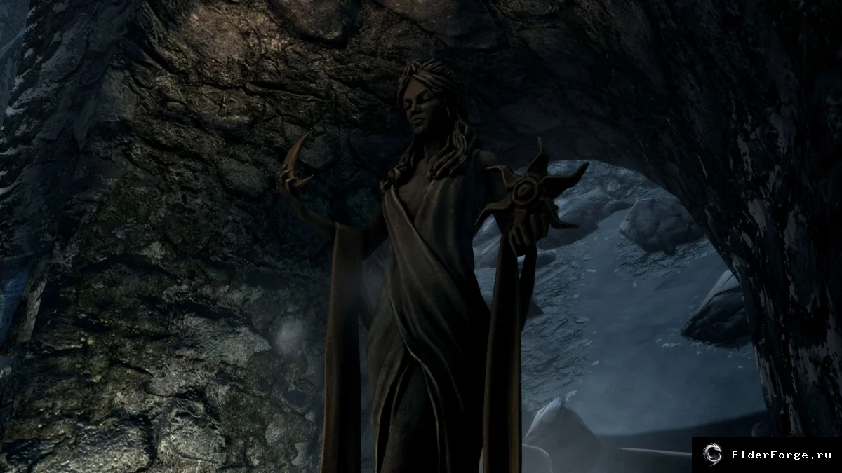 Обложка мода: Святилище Азуры для Skyrim LE — новый храм Азуры с текстурами 2K и 4K