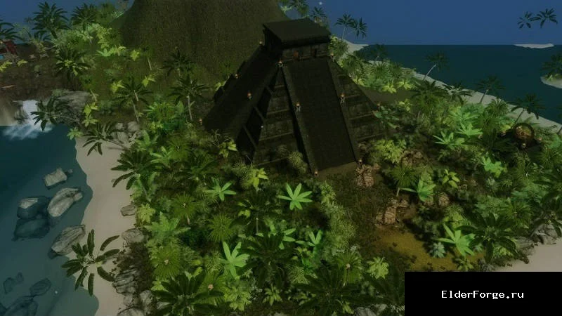 Обложка мода: Таинственный остров LE — The Mysterious Island, новая локация