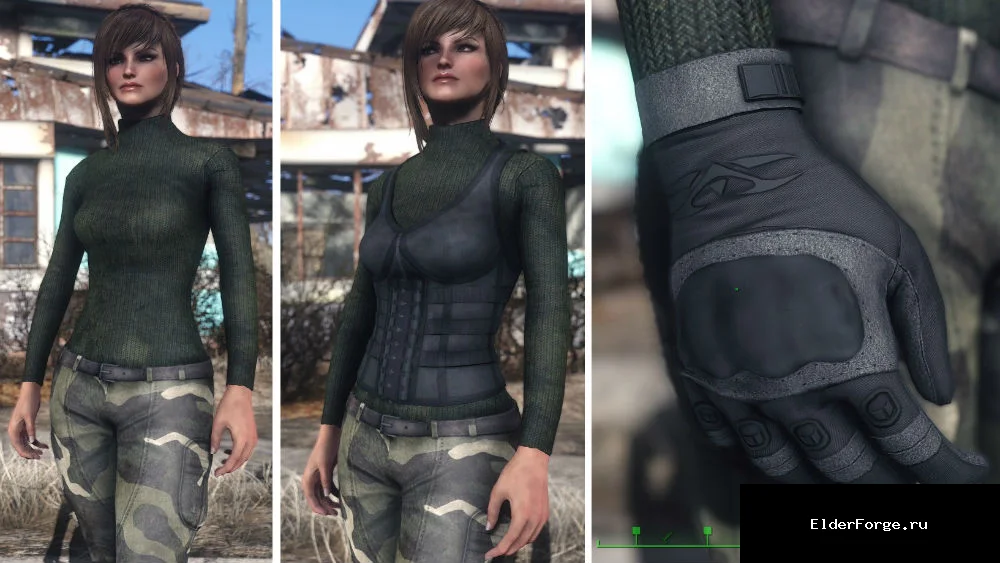 Обложка мода: Тактическая броня для Fallout 4 – новый комплект снаряжения для всех персонажей