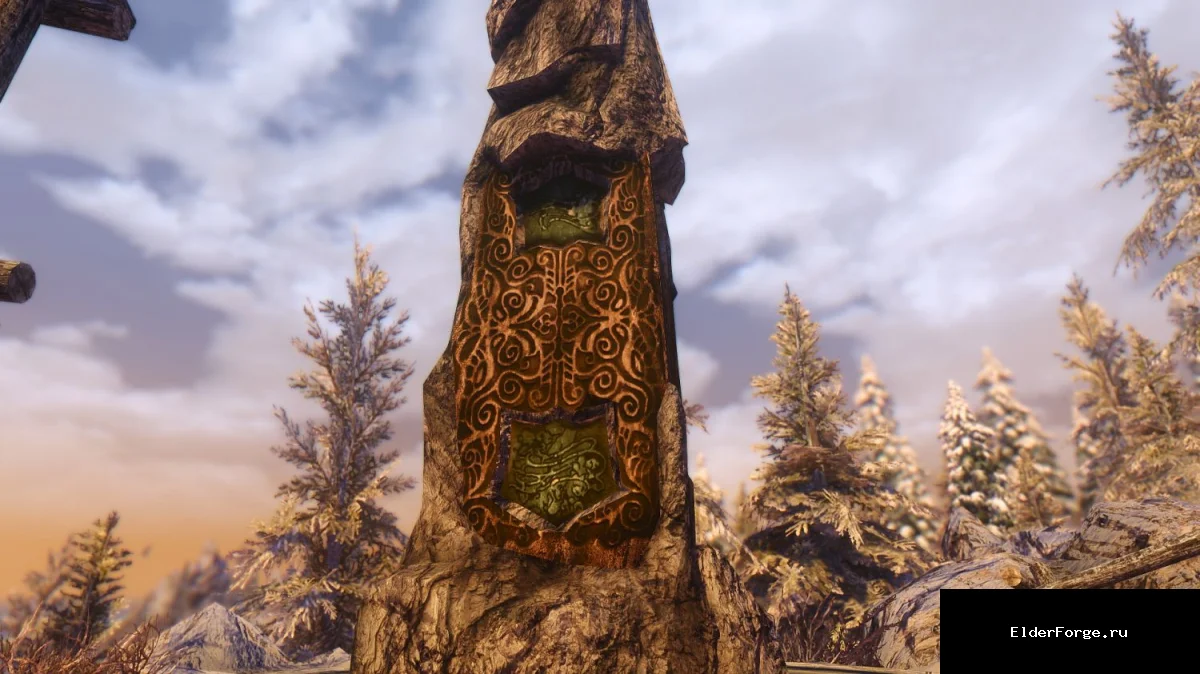 Обложка мода: Текстурный реплейсер Камней Всесоздателя для Skyrim Legendary Edition