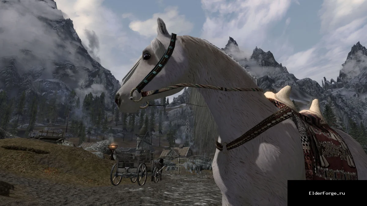Обложка мода: Текстурный реплейсер Мороза для Skyrim SE – улучшенные визуалы