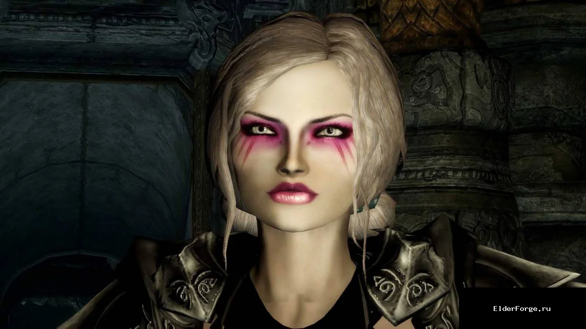 Обложка мода: Темная раса Bella – новые мрачные образы для женских персонажей в Skyrim LE