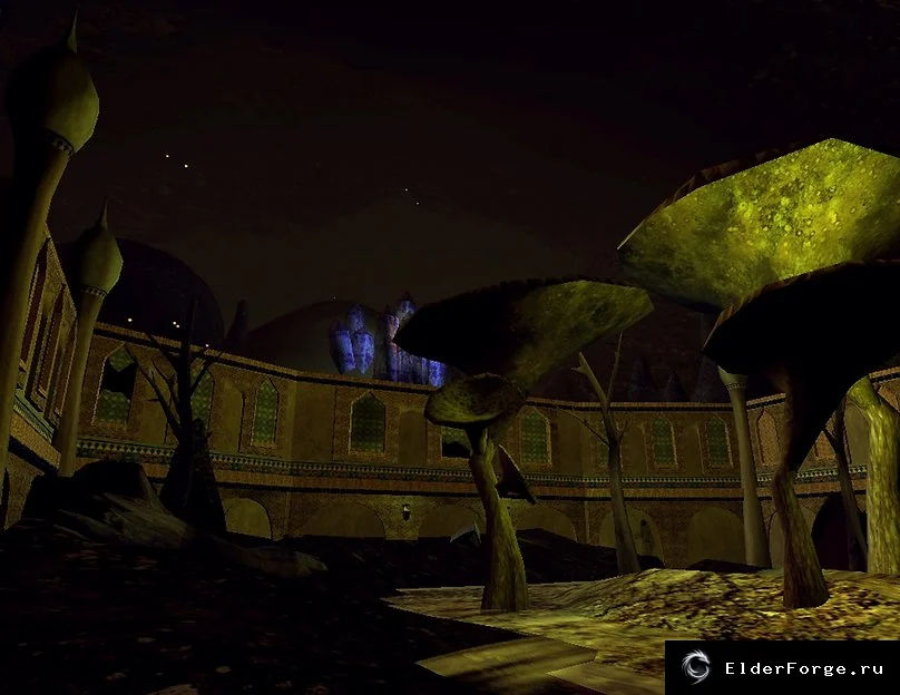 Обложка мода: Тёмные руины западнее Гнисиса – новый квестовый мод для Morrowind