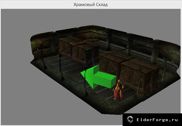 Обложка мода: Temple Warehouse — персональный склад в Morrowind