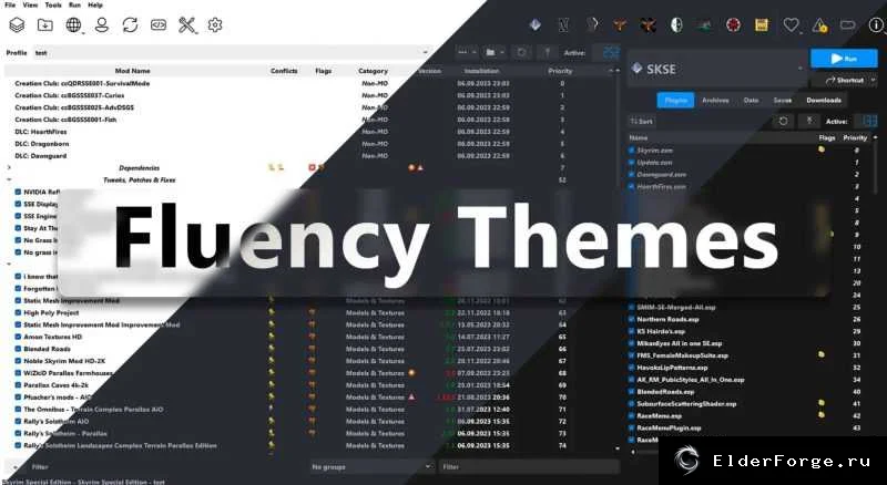 Обложка мода: Темы оформления для Mod Organizer 2 в стиле Windows 11