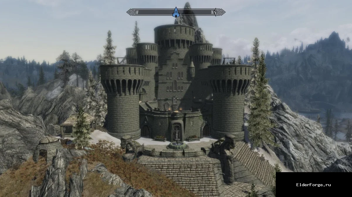 Обложка мода: Тень Звезды — роскошный замок для Skyrim LE: покупка, обустройство и новые возможности