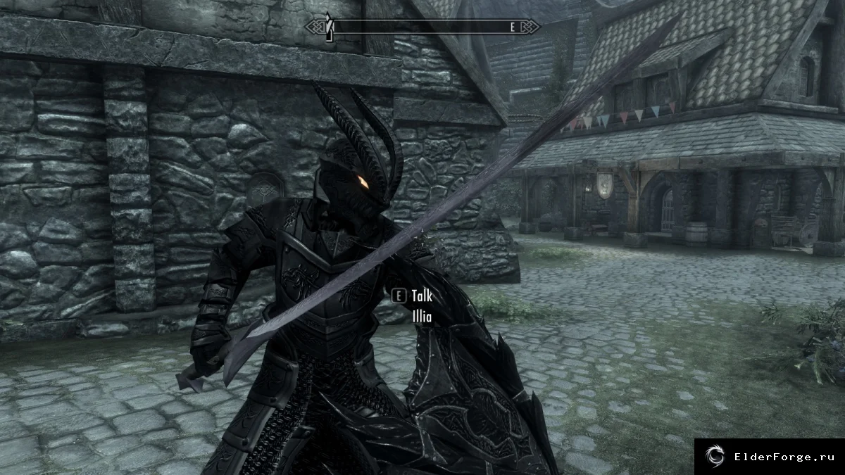 Обложка мода: Теневая катана для Skyrim LE — уникальный одноручный клинок