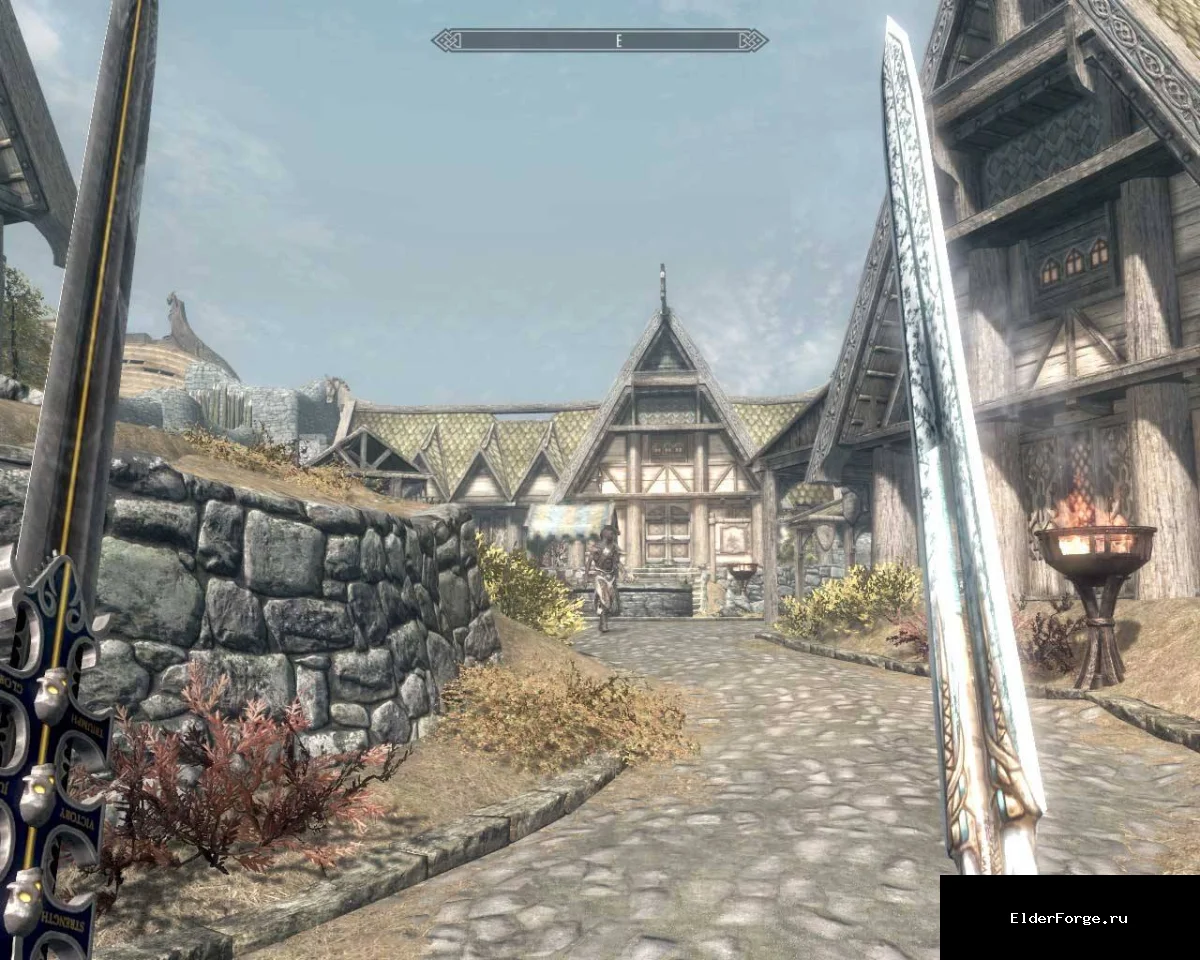 Обложка мода: Теневик – легендарный меч из Обливиона в Skyrim Legendary Edition