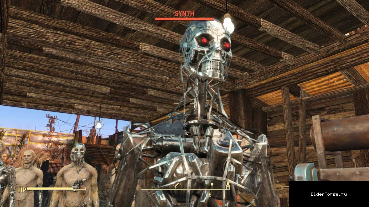 Обложка мода: Терминатор Синт – новые глаза для синтов в Fallout 4