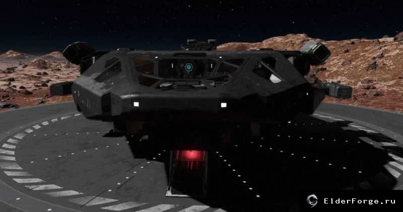 Обложка мода: The Shark — Боевой крейсер класса С для Starfield