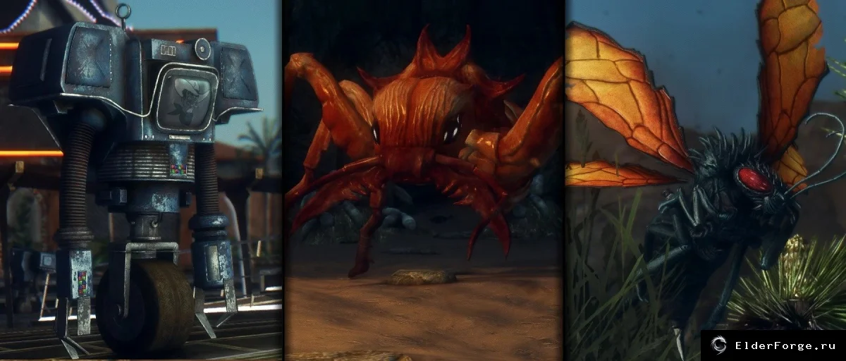 Обложка мода: TheFriedTurkey 3: Creature Pack для Fallout: New Vegas