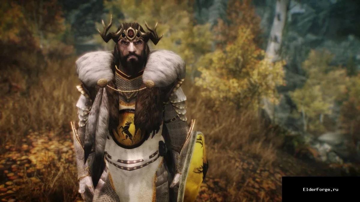 Обложка мода: Тяжёлая броня «Баратеон» для Skyrim Legendary Edition – стиль и защита