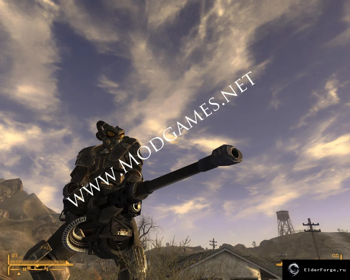 Обложка мода: Тяжёлые автопушки для Fallout: New Vegas