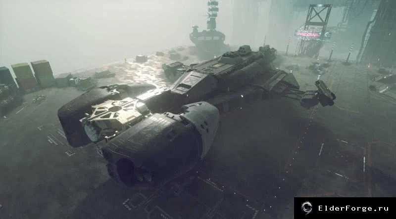 Обложка мода: Тяжелый корвет‑разрушитель NSO‑2002 Devastator для Starfield